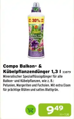 Salzburger Lagerhaus Compo Balkon- & Kübelpflanzendünger Angebot