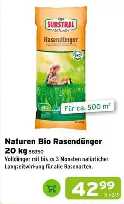 Salzburger Lagerhaus Naturen Bio Rasendünger Angebot