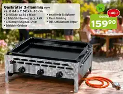 Salzburger Lagerhaus Gasbräter 3-flammig Activa Profiline Angebot