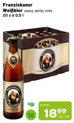 Salzburger Lagerhaus Franziskaner Weißbier Angebot