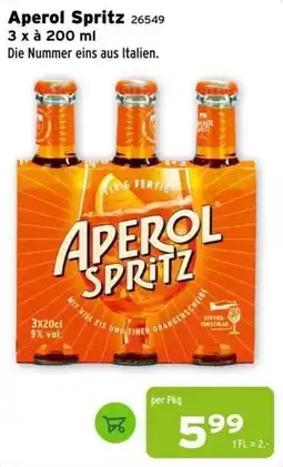Salzburger Lagerhaus Aperol Spritz Angebot