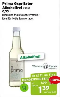 Salzburger Lagerhaus Prima Gspritzter Alkoholfrei Angebot