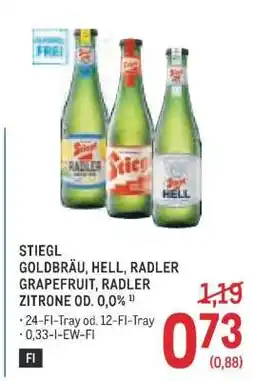 Metro Stiegl Angebot