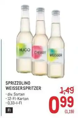 Metro SPRIZZOLINO WEISSER SPRITZER Angebot