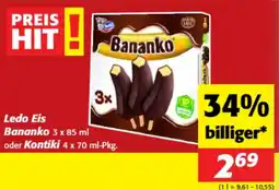 Nah&Frisch Ledo Eis Bananko Angebot