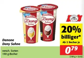Danone Dany Sahne