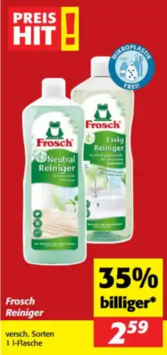 Nah&Frisch Frosch Reiniger Angebot
