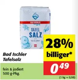Nah&Frisch Bad Ischler Tafelsalz Angebot