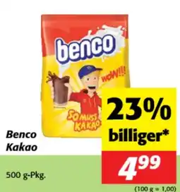 Nah&Frisch Benco Kakao Angebot
