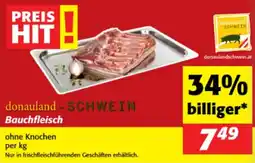 Nah&Frisch donauland-SCHWEIN Bauchfleisch Angebot