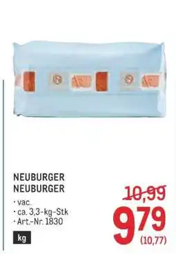 Metro Neuburger Angebot