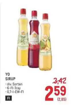 Metro Yo Angebot