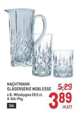 Metro NACHTMANN GLÄSER SERIE NOBLESSE Angebot