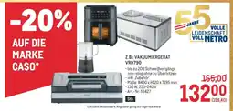 Metro CASO Vakuumiergerät VRH790 Angebot