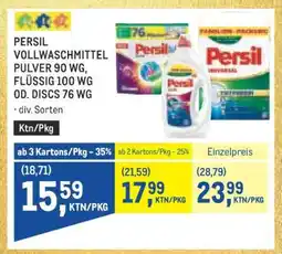 Metro Persil Angebot