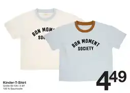 Zeeman Kinder-T-Shirt Bon Moment Society Angebot