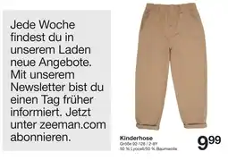 Zeeman Kinderhose Angebot