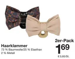 Zeeman Haarklammer Angebot