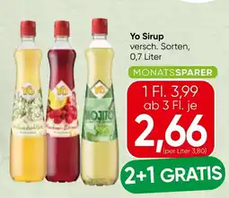 Spar Yo Sirup Angebot