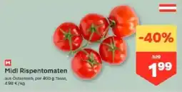 MPreis Midi Rispentomaten Angebot