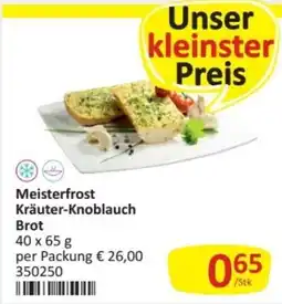 Kastner Meisterfrost Kräuter-Knoblauch Brot Angebot