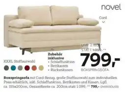 XXXLutz novel Boxspringsofa Angebot