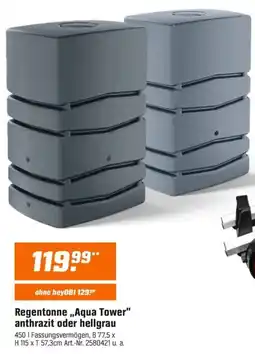 OBI Regentonne Aqua Tower Angebot