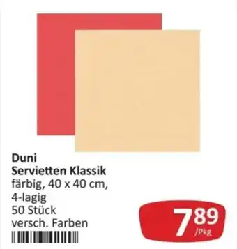 Kastner Duni Servietten Klassik Angebot