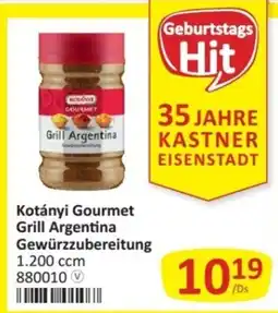 Kastner Kotányi Gourmet Grill Argentina Angebot