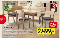XXXLutz LINEA NATURA Speisezimmer in Wildeiche massiv Angebot