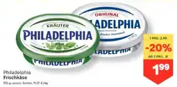MPreis Philadelphia Frischkäse Angebot