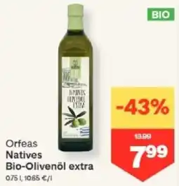 MPreis Orfeas Natives Bio-Olivenöl extra Angebot