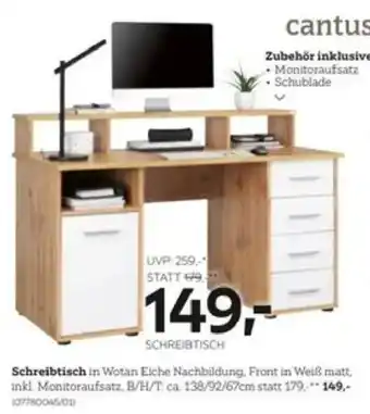 XXXLutz cantus Schreibtisch Angebot