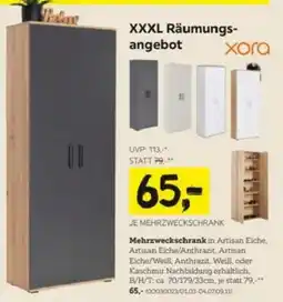 XXXLutz Mehrzweckschrank in Artisan Eiche Angebot