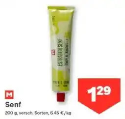 MPreis Senf Angebot