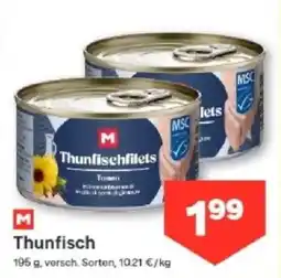 MPreis M Thunfischfilets Angebot