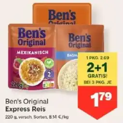 MPreis Ben's Original Express Reis Angebot