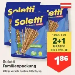 MPreis Soletti Familienpackung Angebot