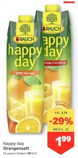 MPreis happy day Orangensaft Angebot
