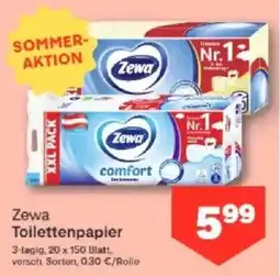 MPreis Zewa Toilettenpapier Angebot