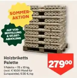 MPreis Holzbriketts Angebot