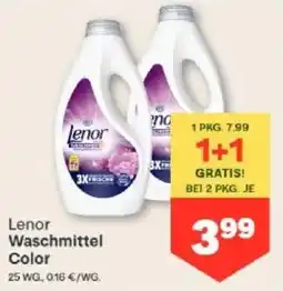MPreis Lenor Waschmittel Color Angebot