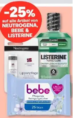 MPreis Neutrogena, Bebe & Listerine Angebot