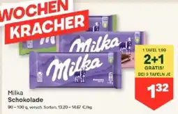 MPreis Milka Schokolade Angebot
