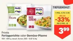 MPreis Frosta Fertiggerichte oder Gemüse-Pfanne Angebot
