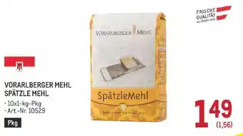 Vorarlberger Mehl Spätzle Mehl