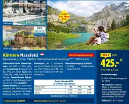 Lidl Reisen Kärnten Nassfeld Angebot