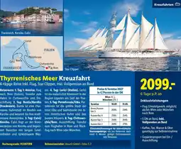 Lidl Reisen Thyrrenisches Meer Kreuzfahrt Angebot