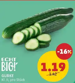PENNY Gurke kl. II Angebot
