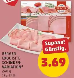 PENNY Berger exquisite schinken- variation Angebot